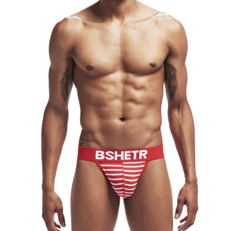 BSHETR Brand Underwear Men Briefs Breathable Mesh U Pouch Sexy Underpants Cueca Cotton Pant Trunks Boxer Shorts Gay Male Panties | Спорт и