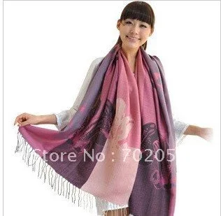 Пашмин чувство шаль обертывания шарфы 200*70 9 шт./лот #2403|wrap scarf|shawl wrapwrap shawl |