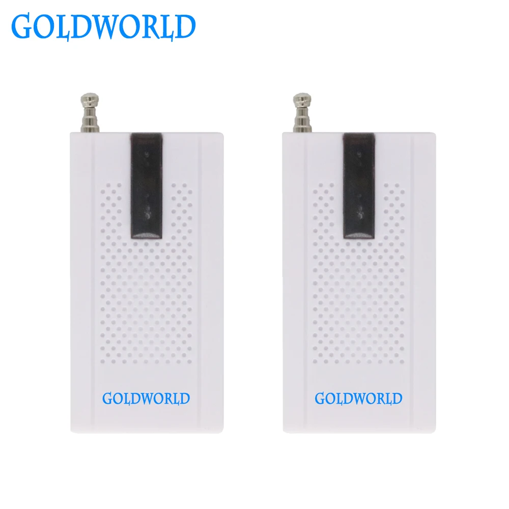 GoldWorld 2 шт./лот беспроводной датчик вибрации детектор ударов стеклянный