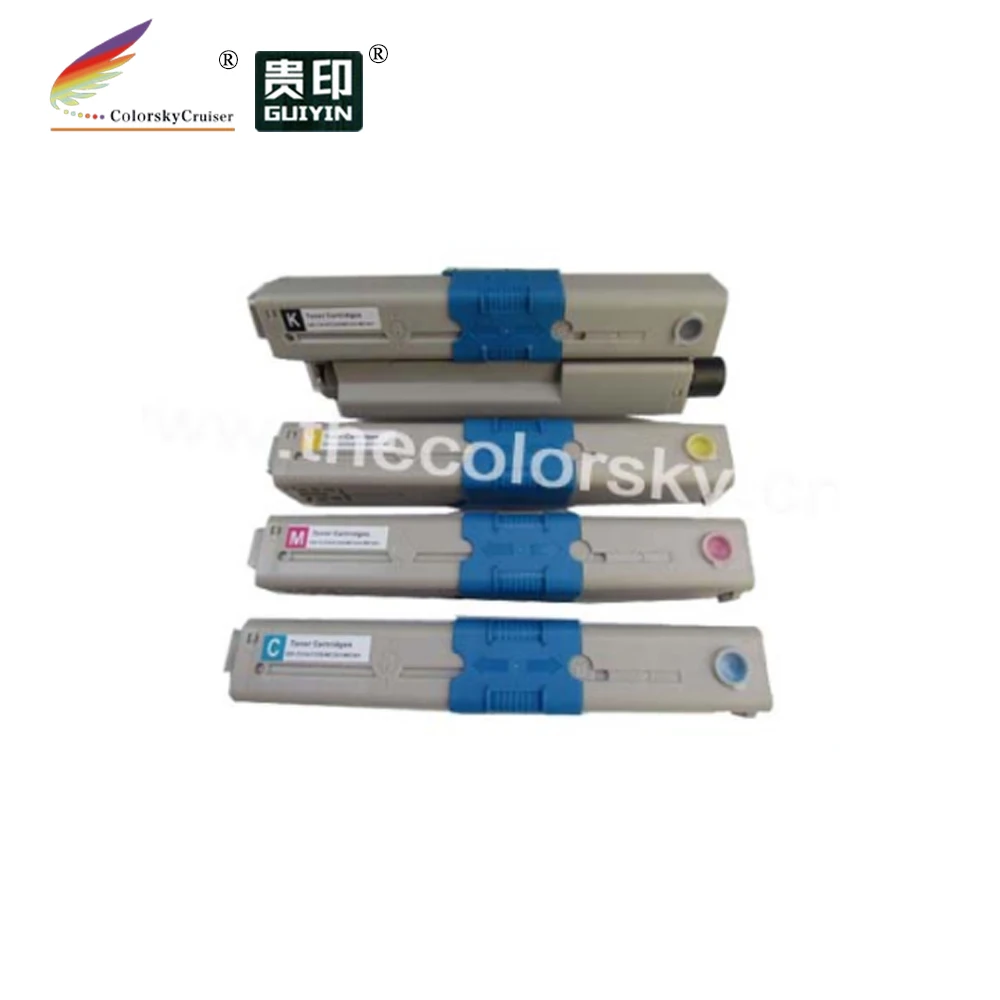(CS-OC301) цветной тонер laserjet Принтер лазерный картридж для OKI 44973534 44973533 C 301 301DN 321 321DN (2