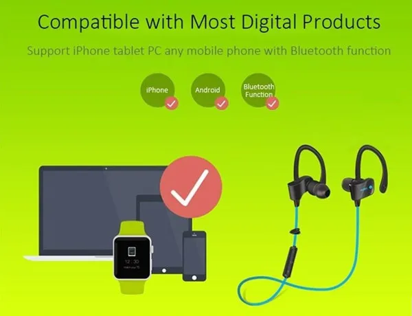 Qinkar 8 ГБ часы MP3 плеер + Bluetooth наушники 56 s bluetooth спортивные беспроводные Спорт