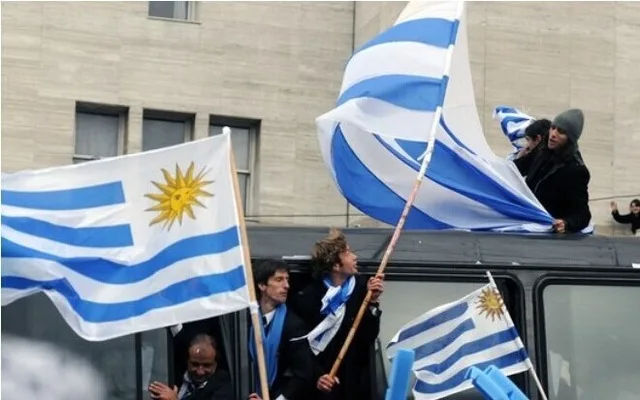150x90 см 100% полиэстер|uruguay flag|flags flagspolyester flag |