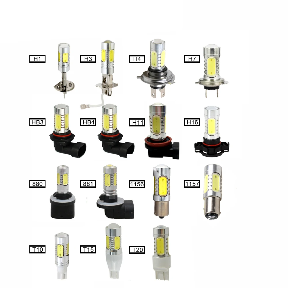 SKYJOYCE светодиодный фонарь для парковки белый/желтый H7|bulbs car|h7 led headlightsauto fog |