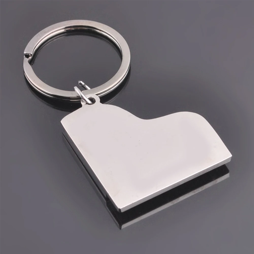 Hot Sale Mini Metal Keychain Music Novelty Items Gifts Drill Glue Piano Key Ring Car Hey Chains Pendant for Women Men &amp | Украшения и