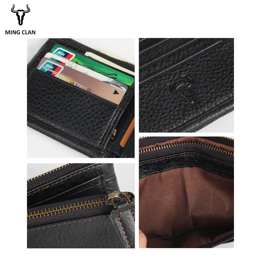 RFID Theft Protec Coin Bag Zipper Men Wallets Famous Brand Card Holder Male Money Purses Wallets New Design Top Women Wallet