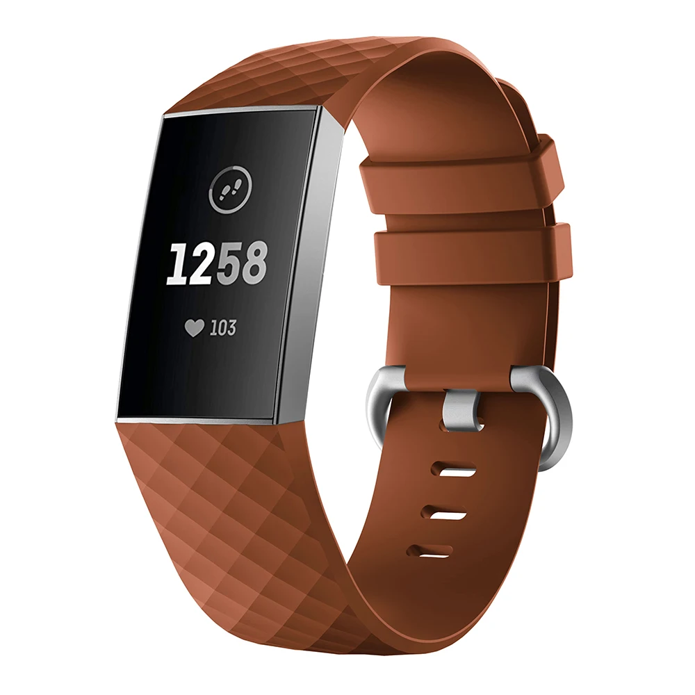Силиконовый ремешок для браслета Fitbit Charge 3 сменный 4 часов|Смарт-аксессуары| |