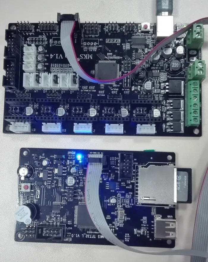 MKS TFT32 V4.0 умный контроллер дисплей 3," сенсорный экран с MKS sd-слотом расширения для SBASE Smoothieboard части 3d принтера