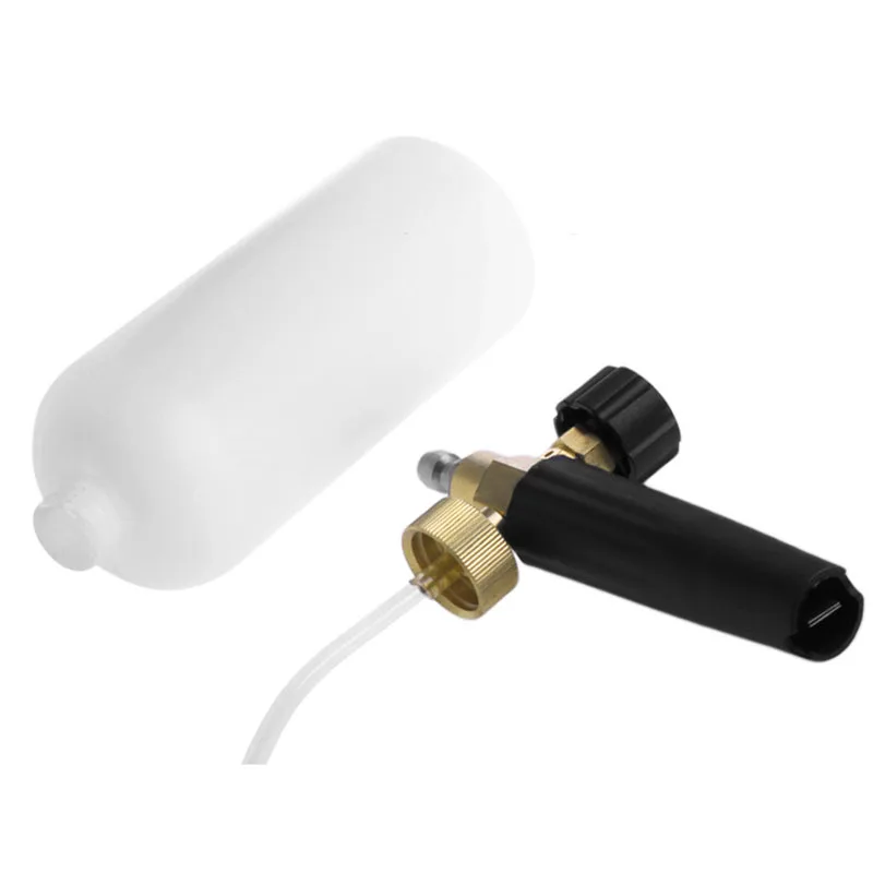 1 л Регулируемый пистолет для мытья автомобиля из снежной пены бутылка мойки мыла