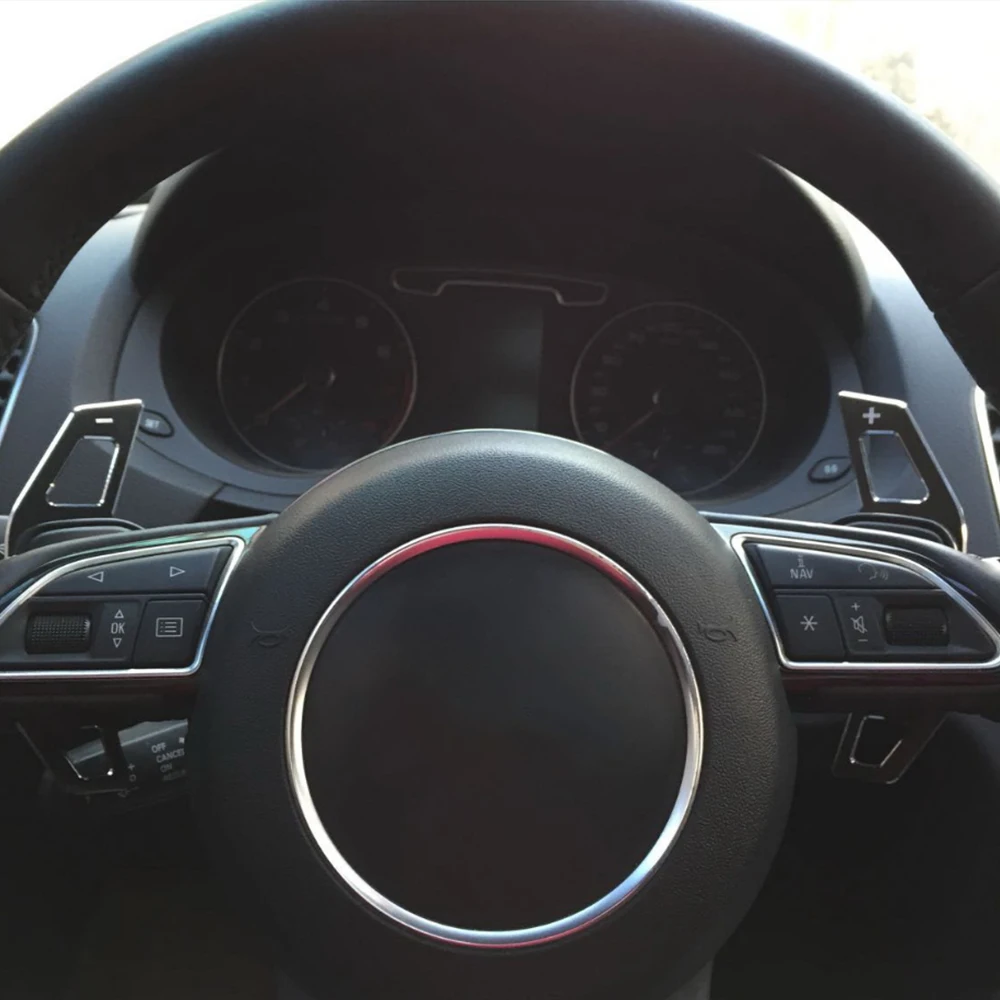 Стайлинг автомобиля удлинитель переключения передач на рулевое колесо для Seat