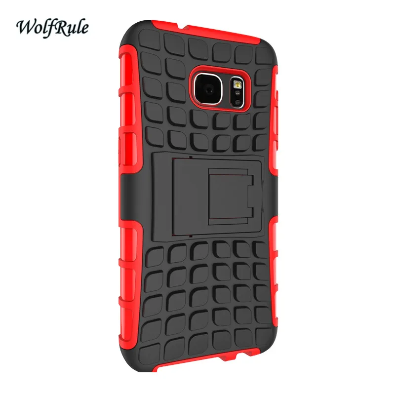 WolfRule sFor Case Samsung Galaxy S7 Soft Silicone &amp Hard Plastic For Cover G9300 &lt |
