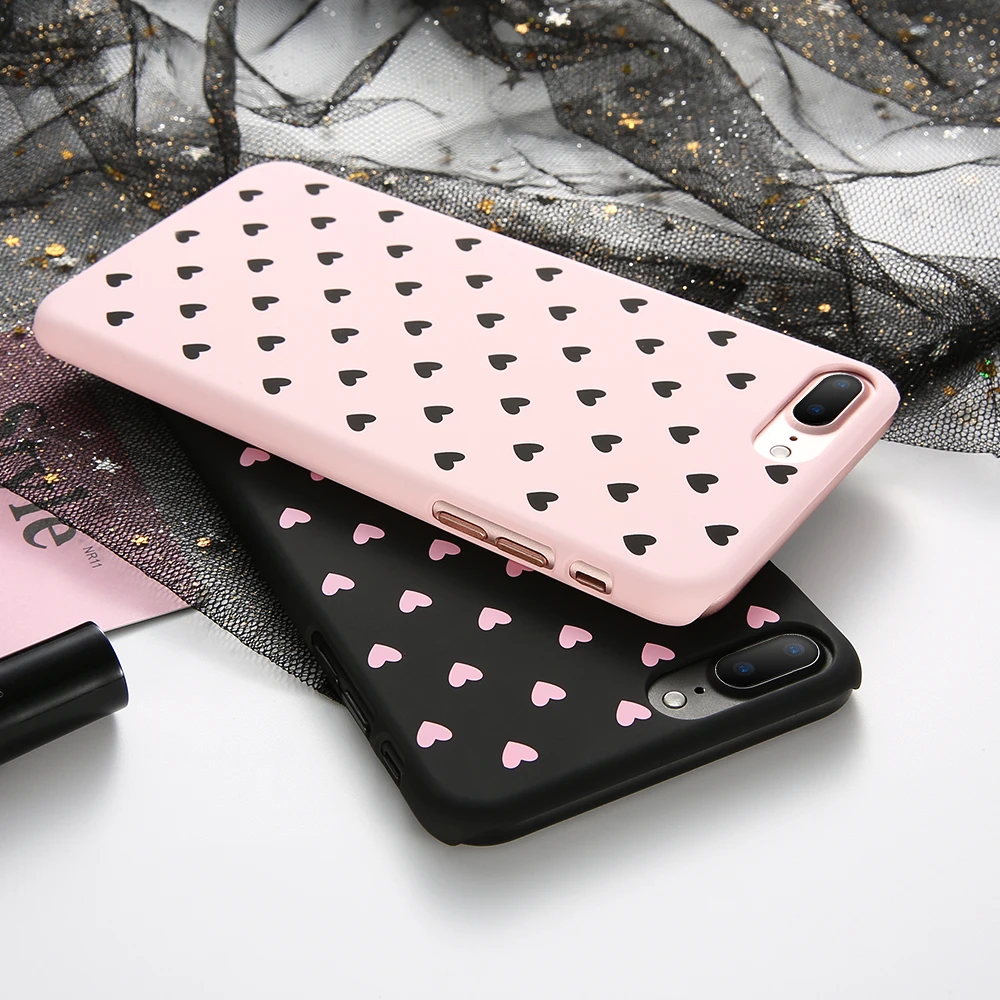KISSCASE чехол для телефона с рисунком сердца Samsung Galaxy A50 M20 M10 A30 A70 жесткие чехлы S10 Plus