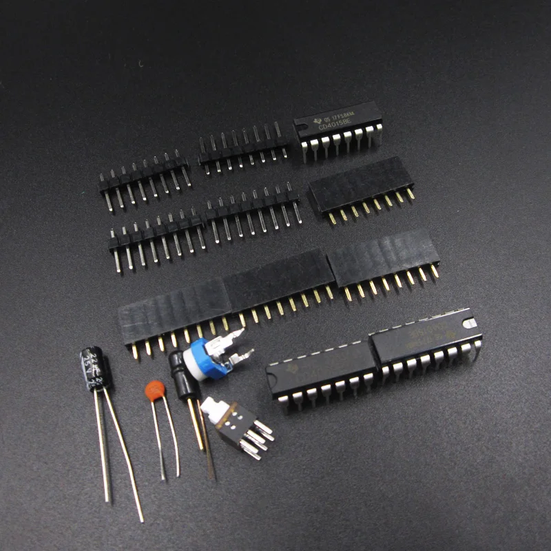 DIY Kit синий светодиодный электронный песочные часы DC 5V Забавный Электрический