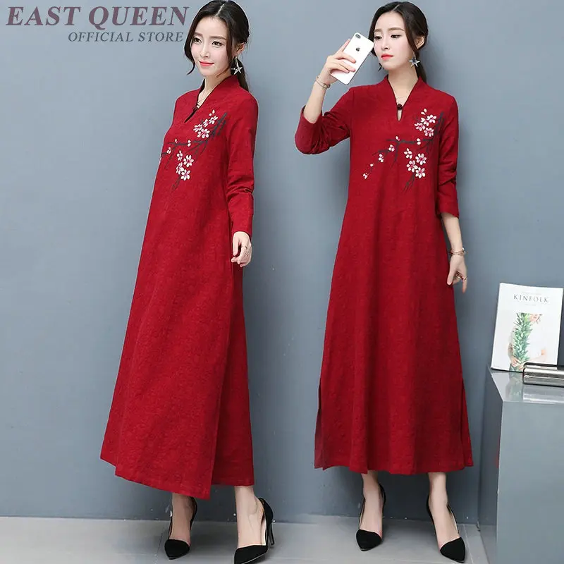 Женское платье Ципао qipao китайское Оригинальное в традиционном китайском стиле