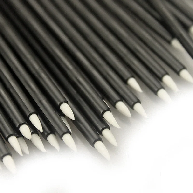 50 шт. одноразовая кисть для подводки глаз с короткой ручкой косметический