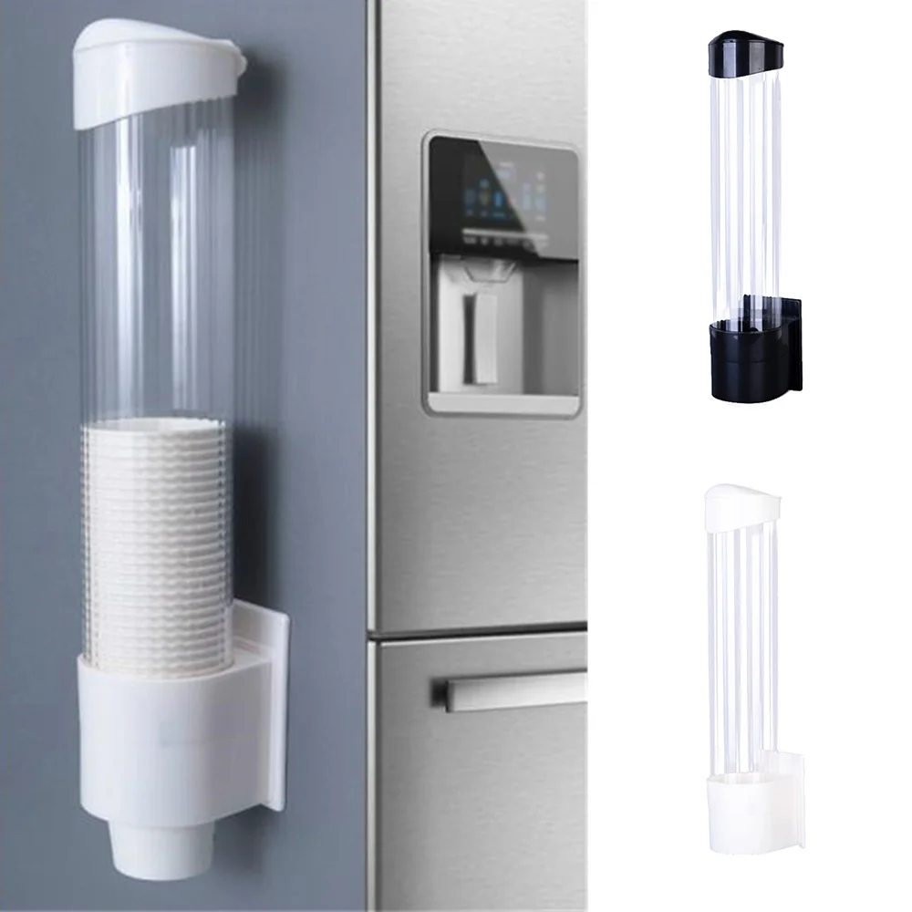 70 чашек Spender Automatisch Drop Tasse Entferner Einweg kunstoff Papier Staub Lagerung подставка для удаления