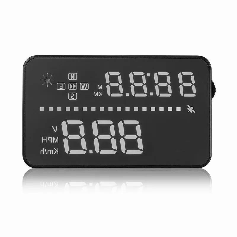 A3 HUD 3 5 дюймов GPS Автомобильный дисплей лобовое стекло проектор Спидометр