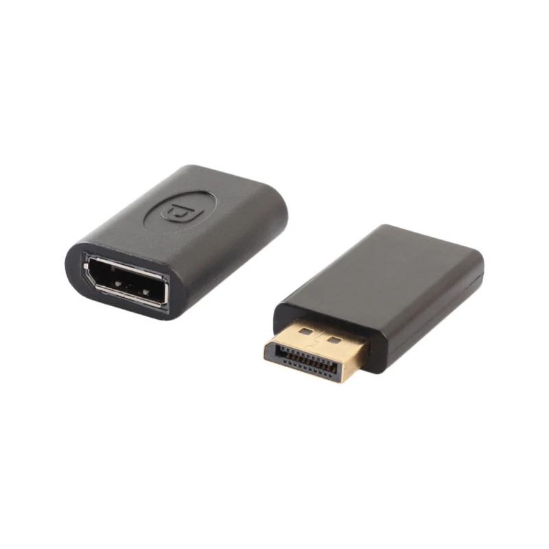 2 шт. DP к DP/DP HDMI адаптер портов дисплея вилки позолоченный конвертер для ПК ноутбук