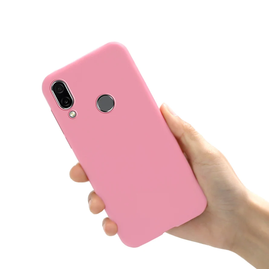 Чехол для телефона Honor Play COR L29 однотонный Ультратонкий Мягкий чехол из ТПУ ярких