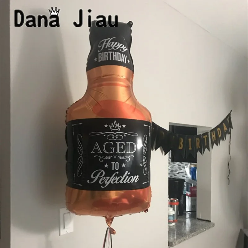 Набор бутылок для вина Dana jiau бокал шампанского 20 лет декор дня рождения корона