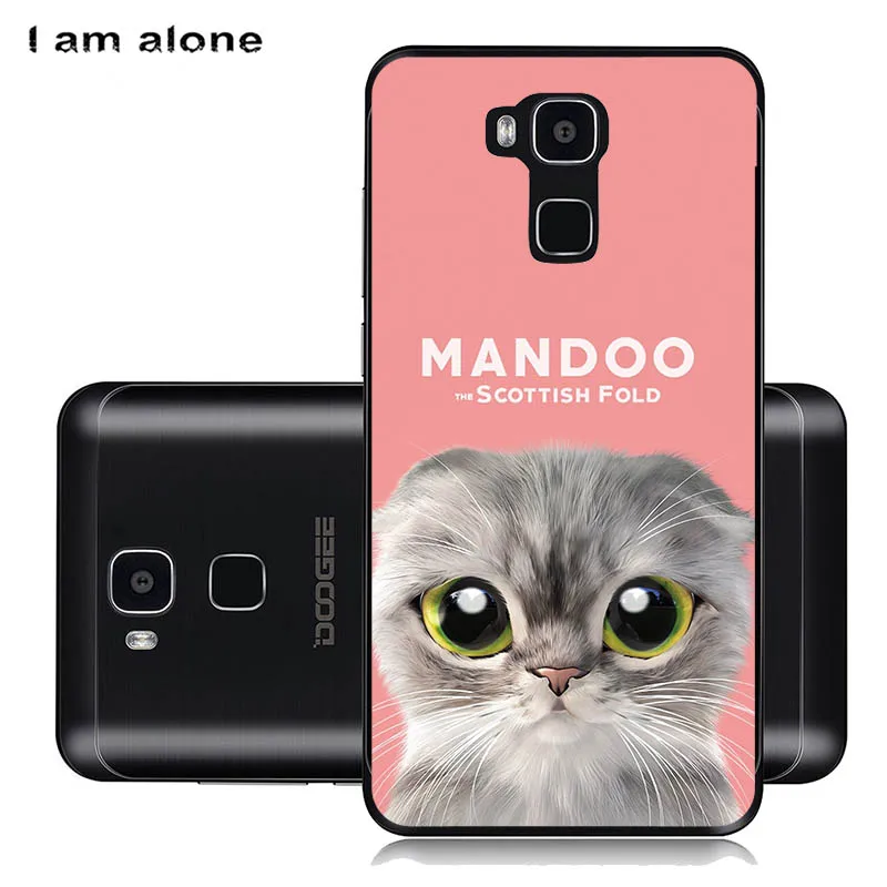 Чехлы для телефонов I am alone Для Doogee Y6 5,5 дюймов, мягкие сумки из ТПУ для мобильных телефонов с рисунком, модные чехлы для Doogee Y6 - Цвет: Soft TPU HH54