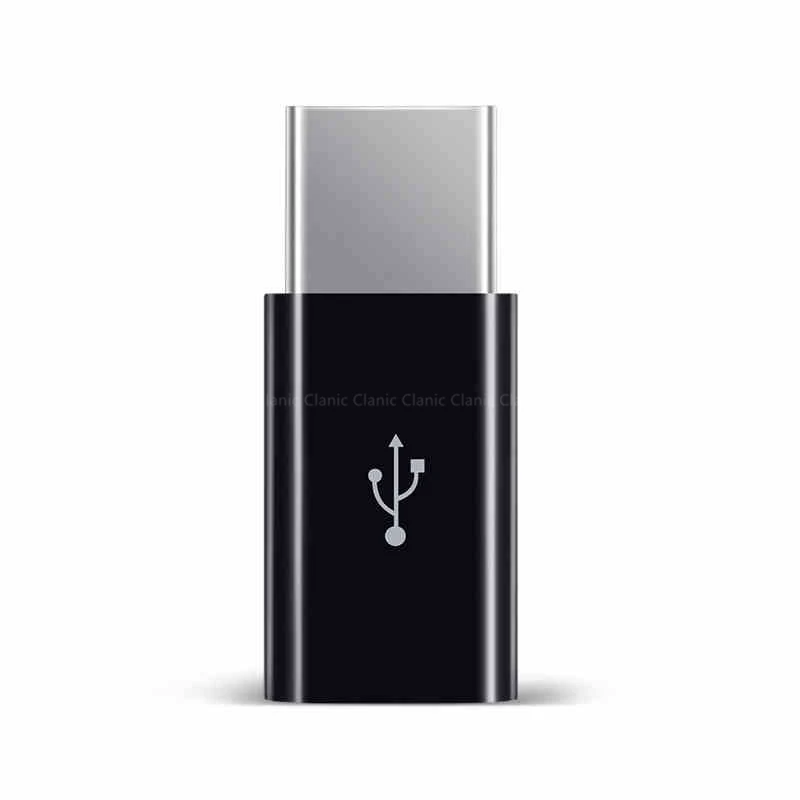 Адаптер для кабеля USB Type-C переходник micro usb-usb c-micro usb macbook samsung huawei p9 xiaomi mi6 |