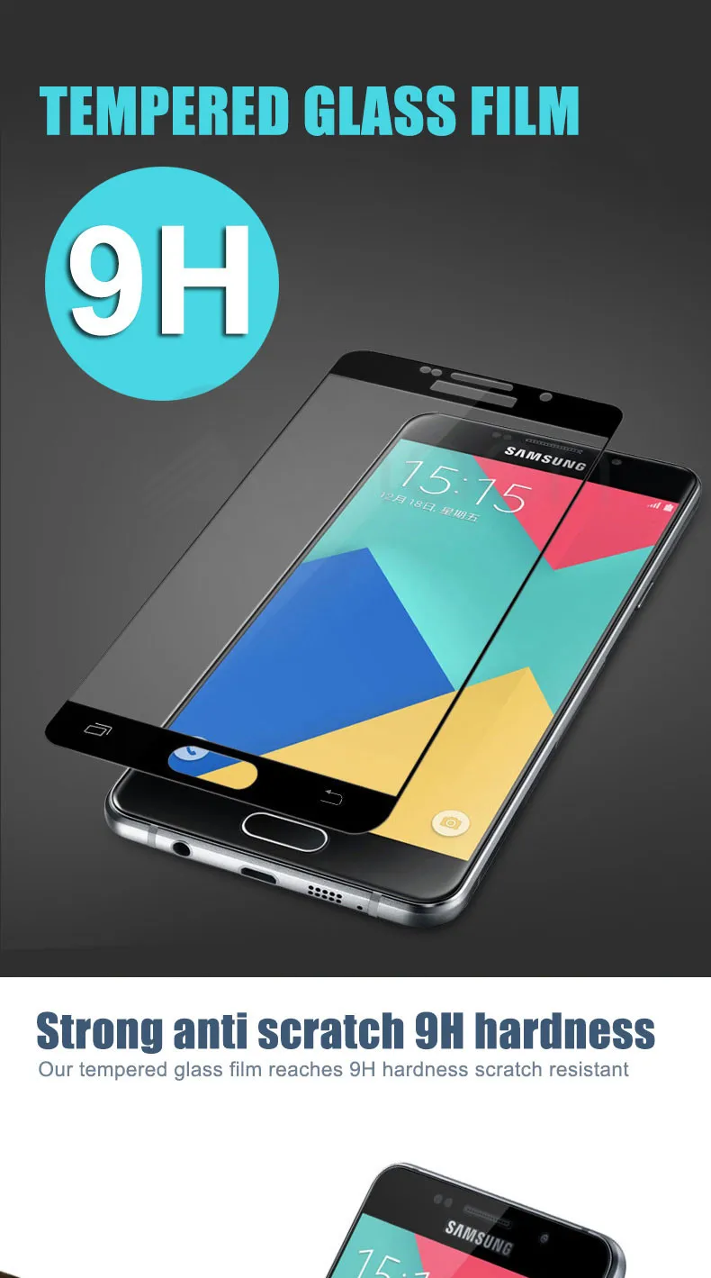 9D полное покрытие закаленное Стекло для samsung Galaxy J3 J7 J5 J2 J4 J6 J8 Экран Защитная Стекло Пленка чехол