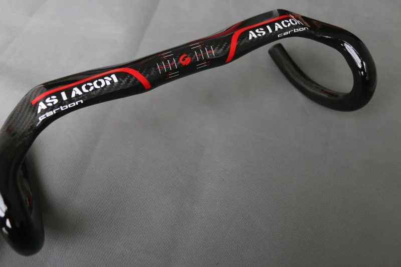 Руль дорожный карбоновый ASIACOM 3K 2017/31 8/380/400/420 мм 440 мм|racing bicycle handlebars|carbon road handlebarroad