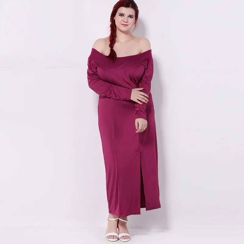 Женские весна-осень платья женские большие размеры свободные сексуальные спинки