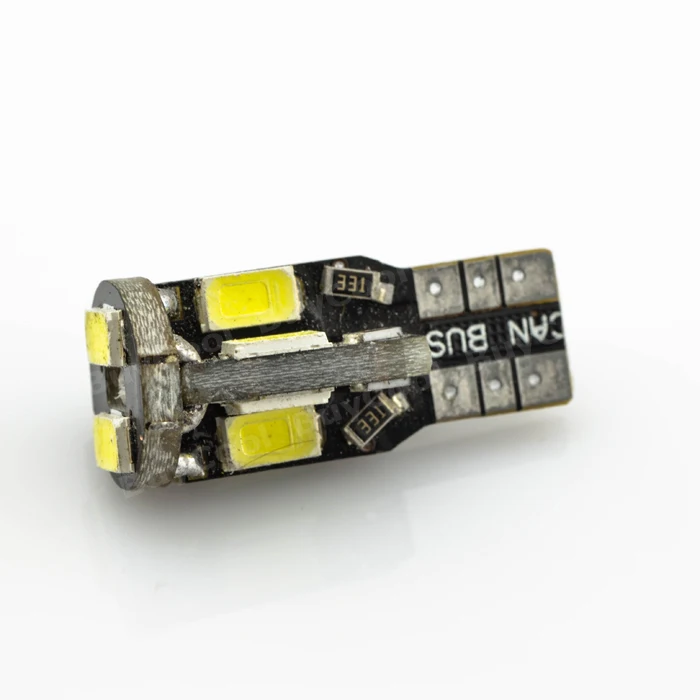 Новости! Бесплатная shipping100PCS/lot авто светодиодный T10 canbus194 W5W Canbus 10smd 5630 5730 свет