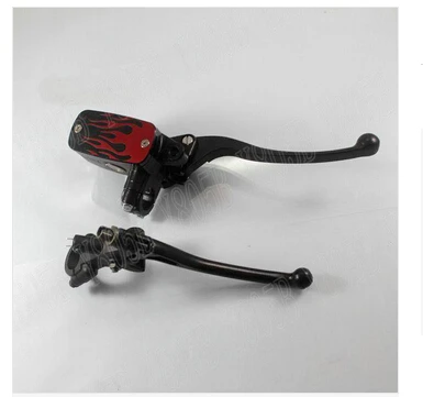 Рычаги сцепления с пламенным резервуаром для Honda Shadow Spirit Saber Aero ACE Steed VLX 7/8 400 600 DLX 1100