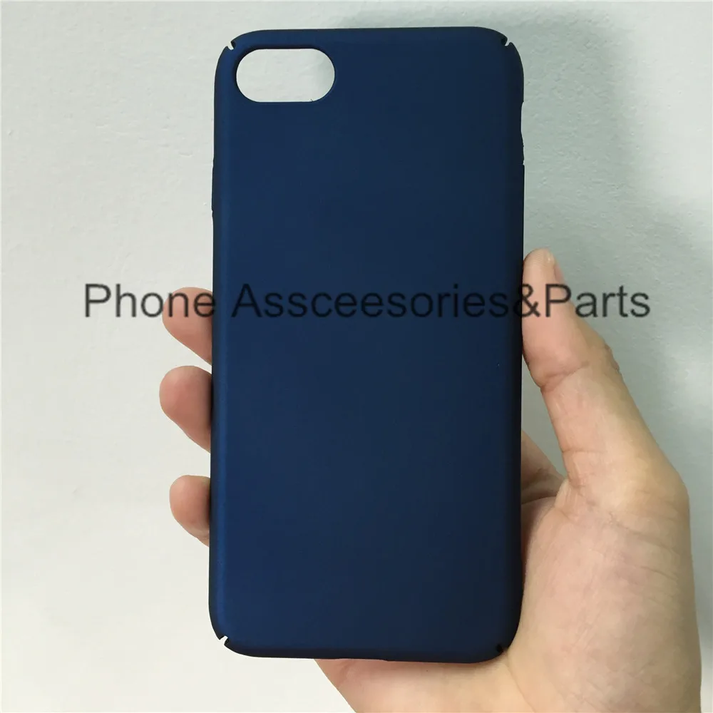 10 шт./лот Для Iphone 7 Plus Протектор Случае Красочные Черный Задняя Крышка Чехла