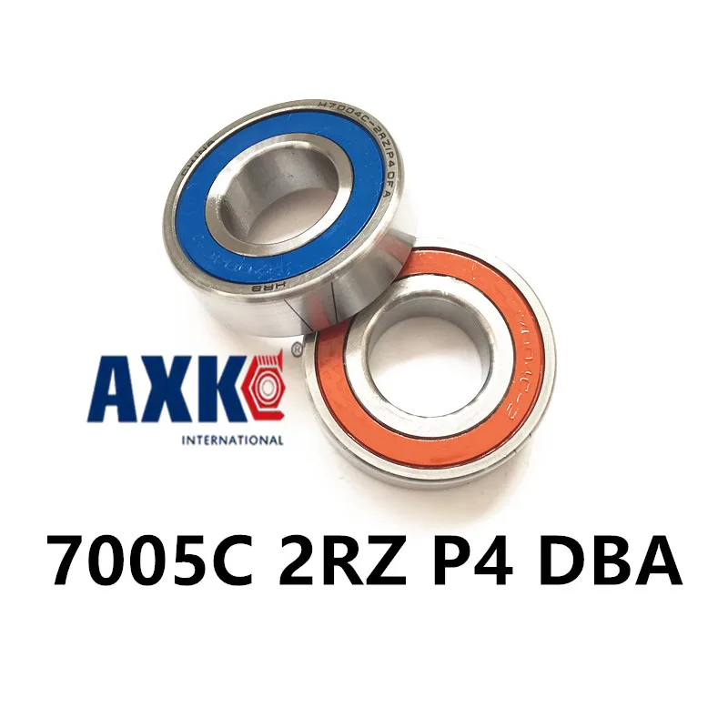 1 пара AXK 7005 7005C 2RZ P4 DB A 25x47x12 25x47x24 герметичные Радиально упорные контактные