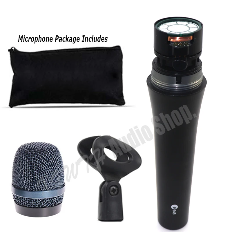 E945 динамический супер кардиоидный Vocal Studio Аудио проводной микрофон E 945 microfone microfono