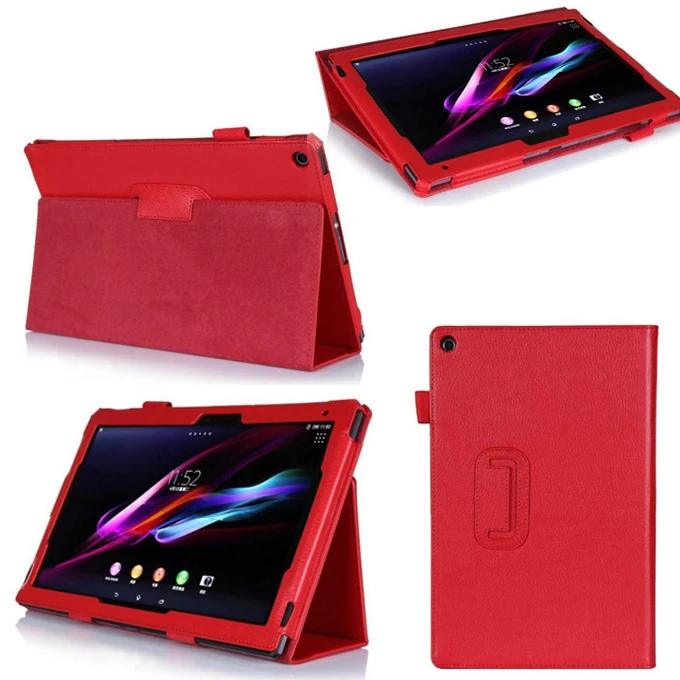 Чехол книжка для планшета sony xperia z2 из искусственной кожи tablet z 2 10 1 дюймов с