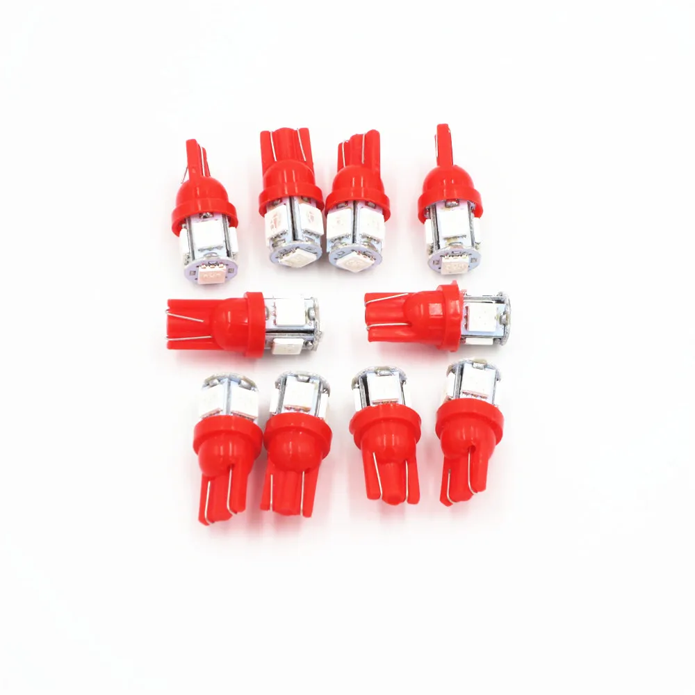 10 шт. светодиодсветодиодный лампы T10 W5W 5050 5 SMD 194 168|Сигнальная лампа| |