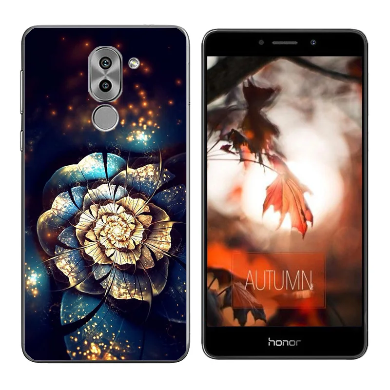 Чехол для Huawei Honor 6X с принтом &quotволны&quot задняя крышка GR5 2017 Чехлы Coque Mate 9 Lite сумки |