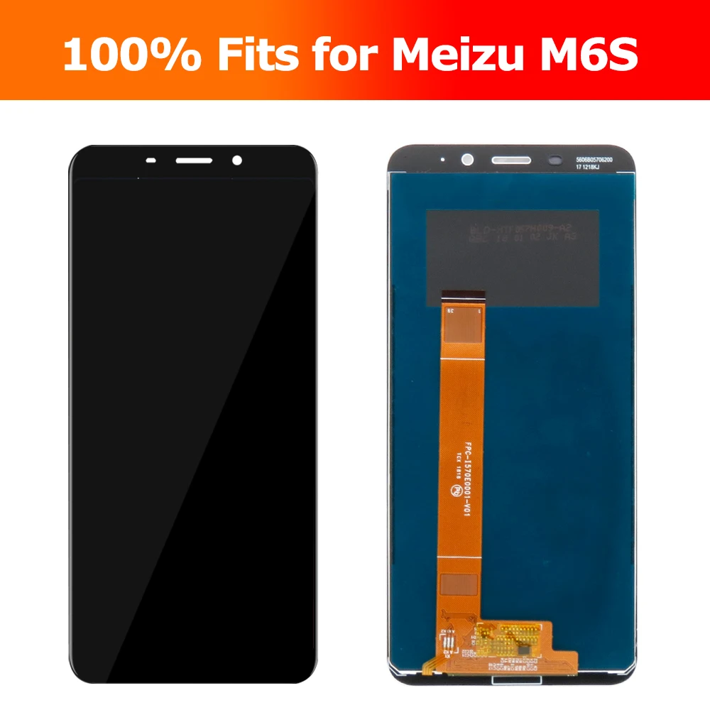 ЖК дисплей сборки Дисплей для Meizu M6S mblu S6 M712H M712Q Сенсорный экран с рамкой M6 S