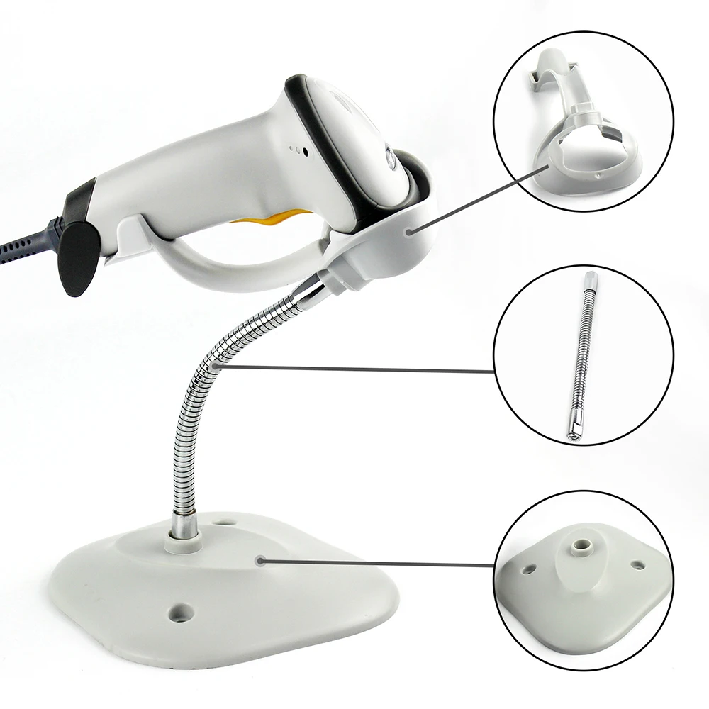 USB Автоматический сканер штрих кода Symcode 1D лазерный проводной беспроводной