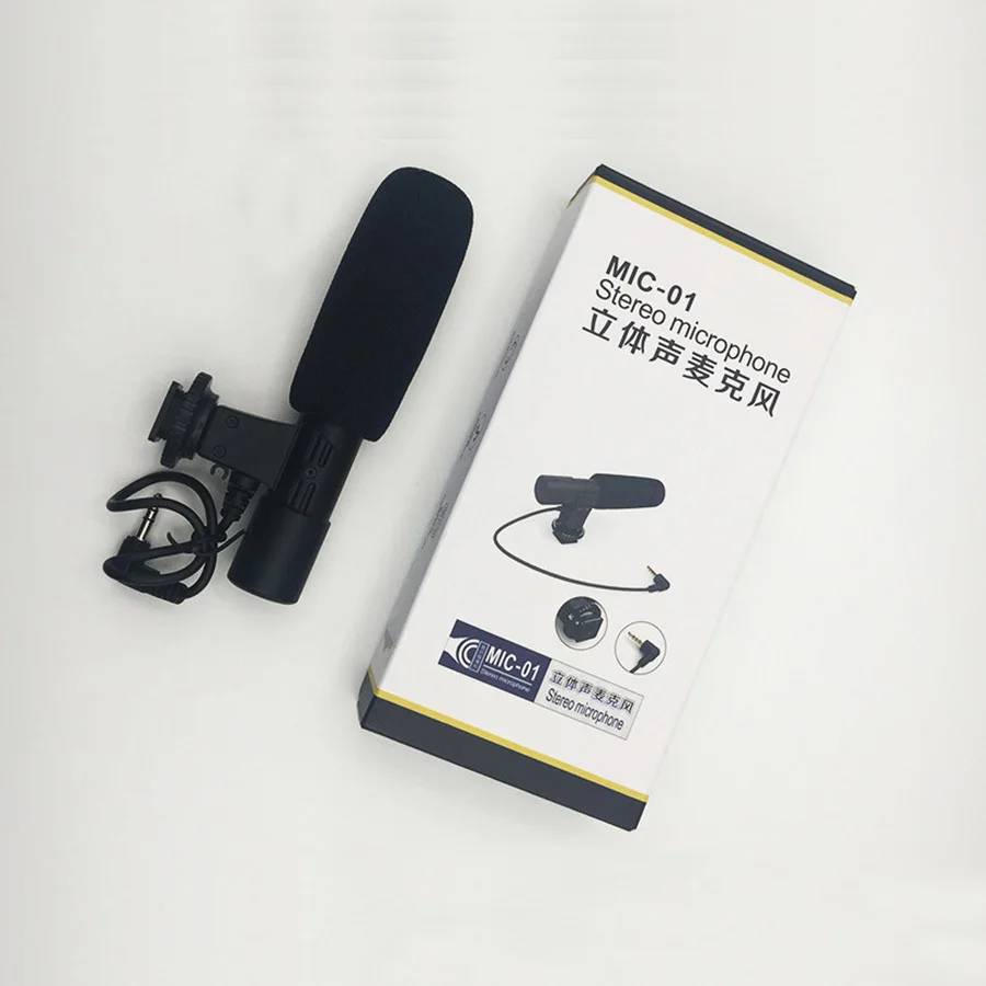 Микрофон для камеры Профессиональный интервьюер ручной проводной микрофон