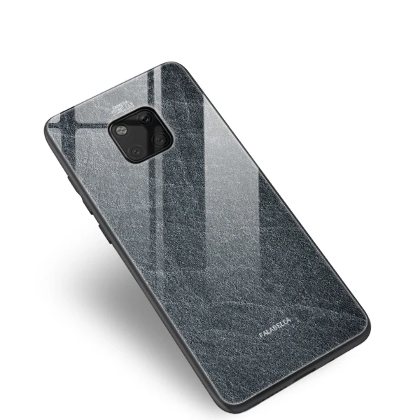Чехол из закаленного стекла Mate20 для Huawei Mate 20 Pro X P20 текстура углеродного волокна