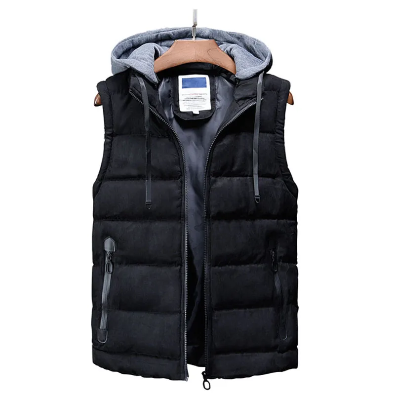 Новый Повседневное для мужчин жилет мужской Slim Fit куртка без рукавов Лидер продаж