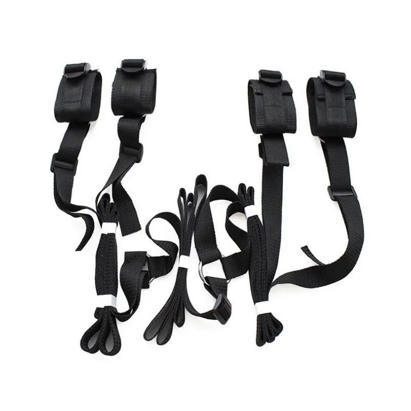 Наручники для секса и лодыжки манжеты Фетиш эротический BDSM бондаж кровать ремни