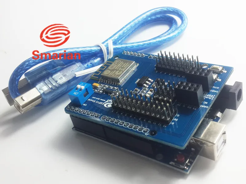 Smarian официальный разработка Wi-Fi Kit для Arduino UNO R3 + ESP8266 Беспроводной щит CH340G MEGA328P