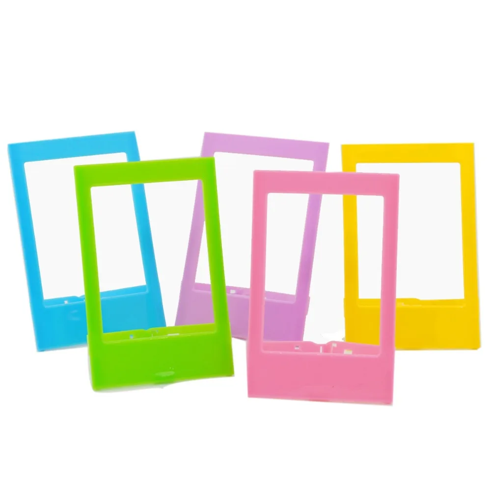 5x Красочные фото Декор границы Стенд фоторамка набор для Instax Mini LiPlay 8 9 90 11 7S 25 70