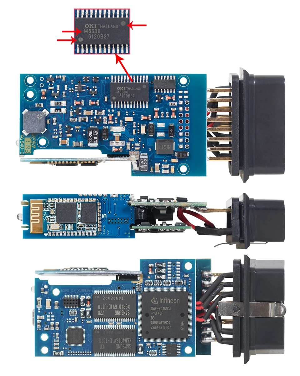 5054 ODIS V4.3.3 5054A OKI полный чип 5054a uds Bluetooth диагностический инструмент 5 шт./лот DHL