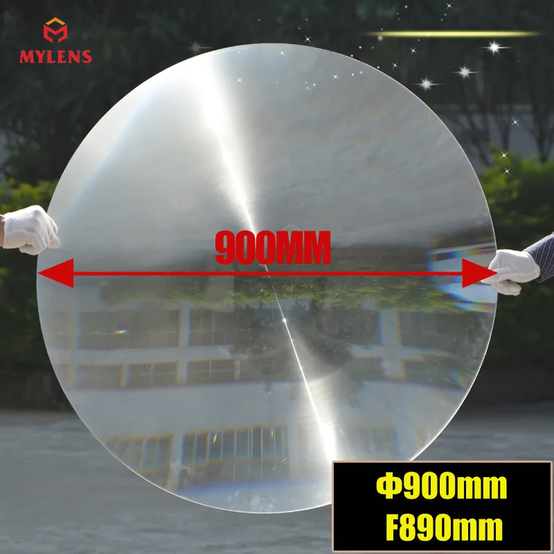 

Линза Френеля: D900 F890 мм, сверхбольшая, длиннофокусная линза для сбора солнечной энергии, для приготовления пищи
