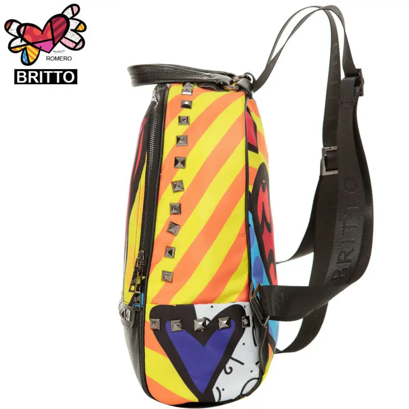 2017 Purchase BRITTO Printing Backpack Student School Bags Graffiti Style Bookbags Vintage Laptop Backpacks | Багаж и сумки