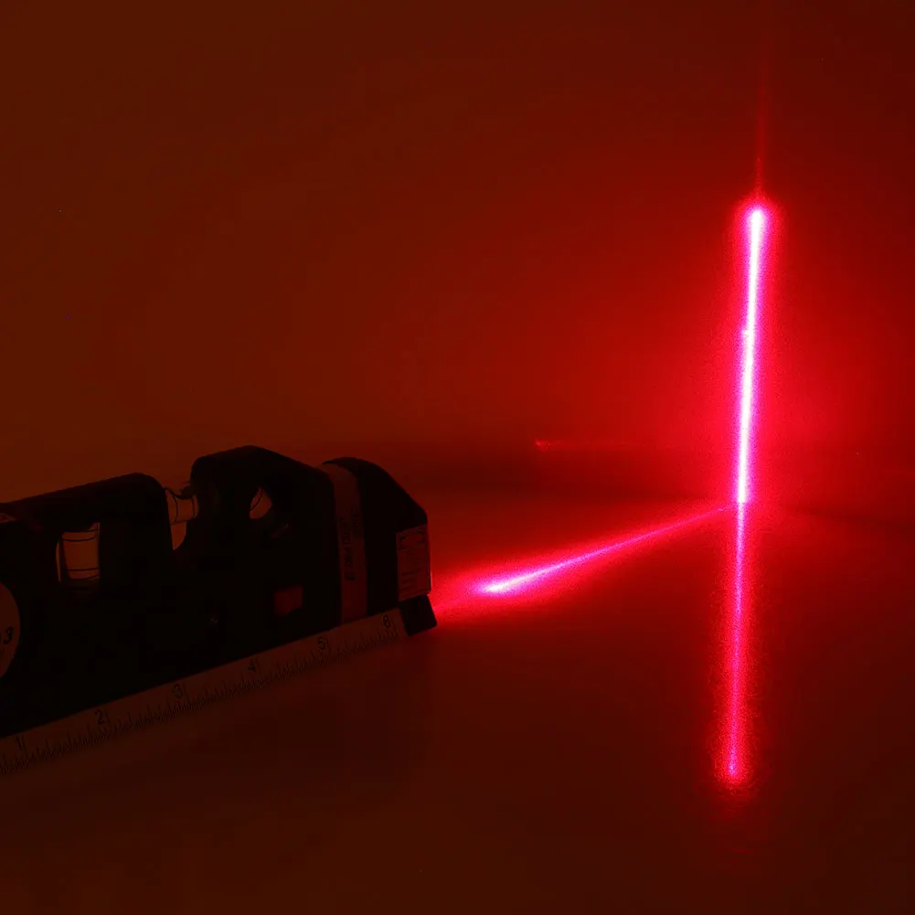 Прочный угол измерения лазерный уровень Черный ABS Студенческая игра измеряет