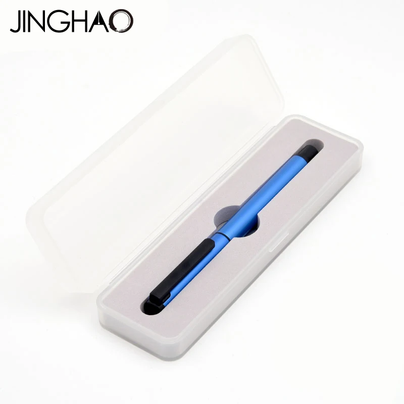 Роскошная металлическая шариковая ручка серии Jinghao KACO прозрачный белый