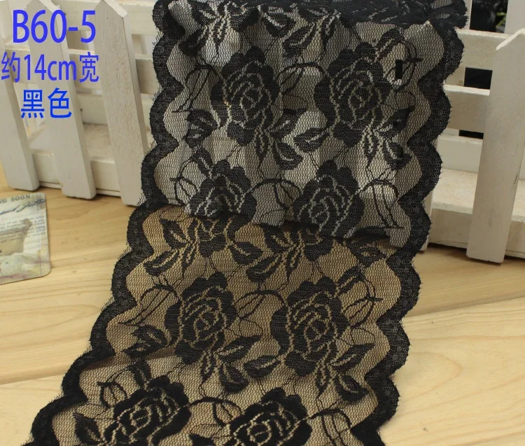 

Эластичная кружевная юбка, 14 см в ширину, 4 мтс/лот